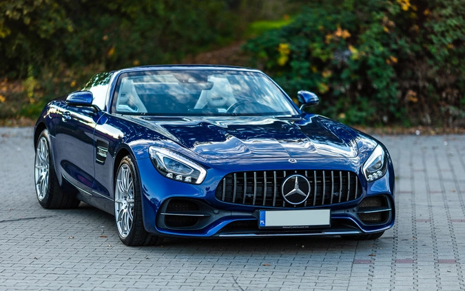 Mercedes-Benz AMG GT cena 525500 przebieg: 54123, rok produkcji 2017 z Gniezno małe 704